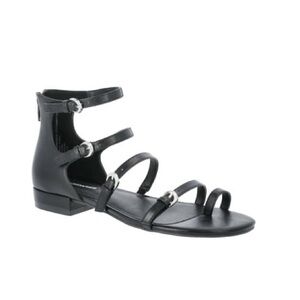No Boundaries Women's Caged Toe Ring Sandal size 6